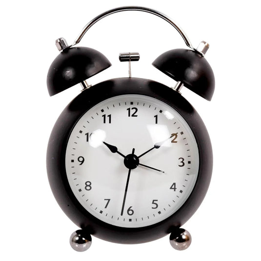 KG Penn Ball Alarm Clock W/Bell- Black (Az)