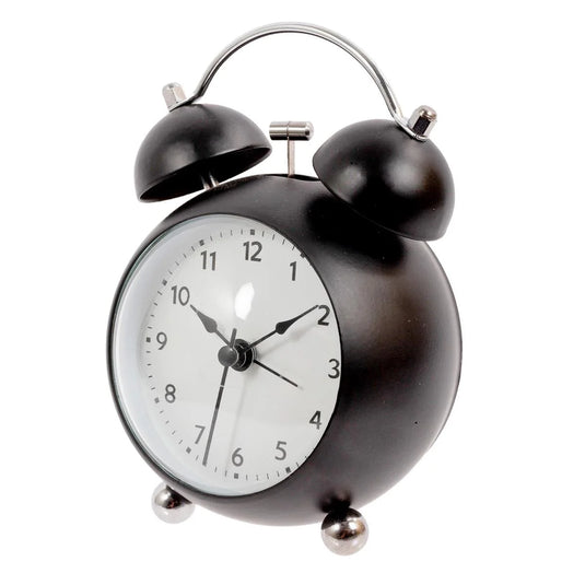 KG Penn Ball Alarm Clock W/Bell- Black (Az)
