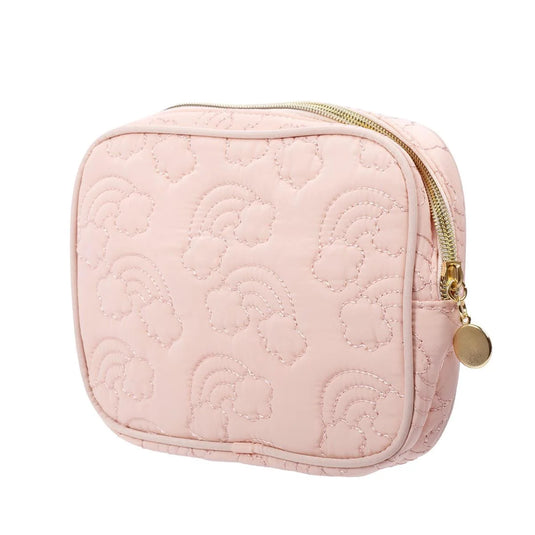 Bodico, Cosmetic Bag, soft pink, rainbow, 20X4X13cm