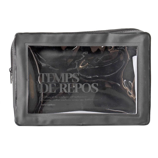 Bodico, Cosmetic Bag w Clear View PVC, 19x12.5x5cm, hang tag