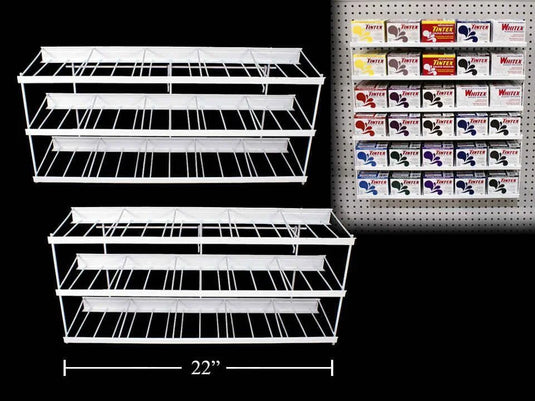Tintex, 6 Tiers Wire Shelf Rack, holds 180pcs