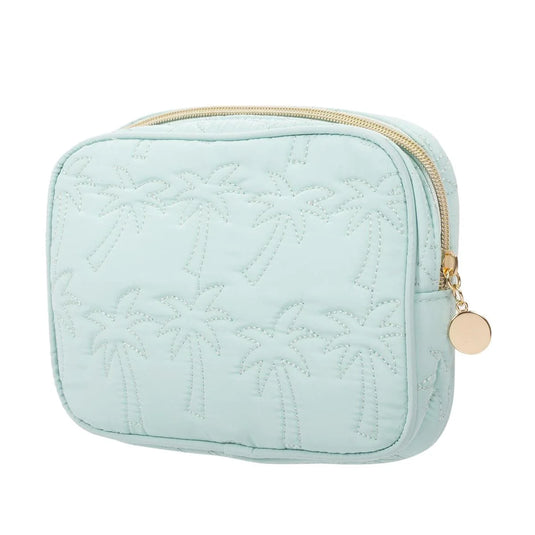 Bodico, Cosmetic Bag, mint green, palm tree, 20X4X13cm