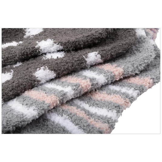 Sox, Fleece Socks, Crew Length, poly/span