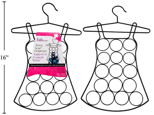 Fab Design Dress Scarf Organizer, 26x41cm, w/color card