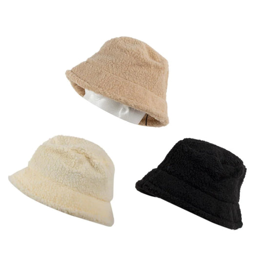Nordic T. Adult Sherpa Bucket Hat ,One Size, j-hook w/cht