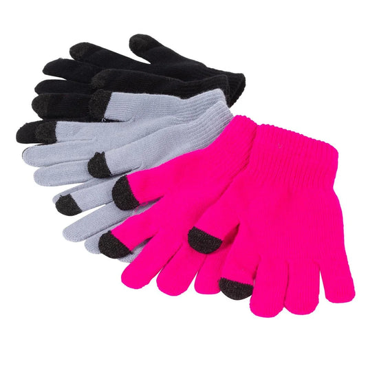 Nordic T. Adult Touch Screen Magic Glove,One Size,header w/j-hook