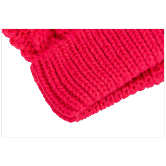 Nordic T. Girls Beanie Hat w/Pom Poms, Sizes:3-8Y, j-hook w/cht