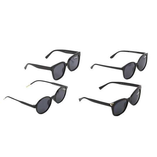 Excel Vision, Women's Black Sunglasses
