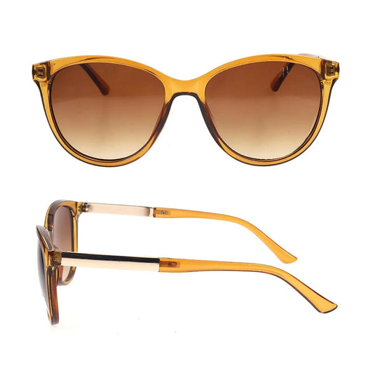 Excel Vision, Women's Brown Sunglasses