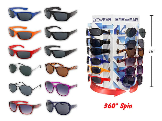Assorted Sport & Fashion Style Sunglasses.