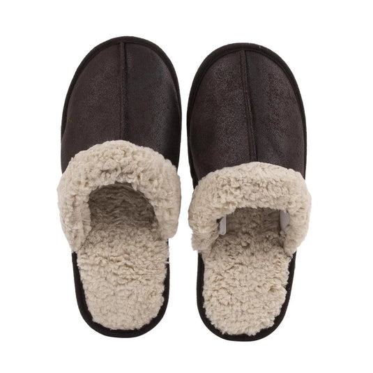 Bodico, Women's Sherpa Slipper w Memory Foam, 3 sizes, col box