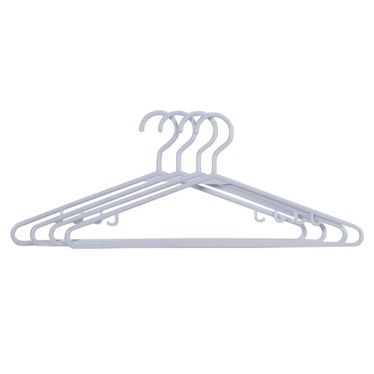 4-Pk White Hangers