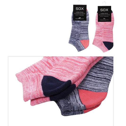 Sox, Ladies Active Sport Socks, low cut, cott/poly/span, hc