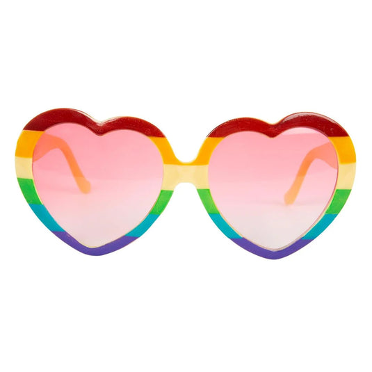 Celebrate Pride Party Sunglasses, 5.5", Tie On Card