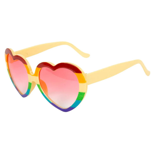 Celebrate Pride Party Sunglasses, 5.5", Tie On Card