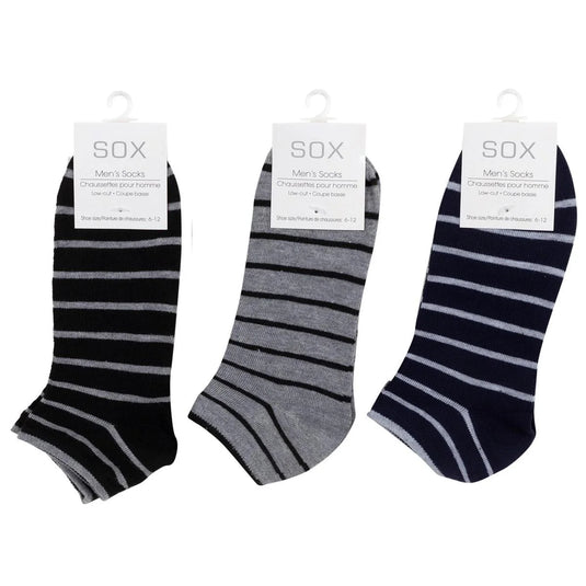 Sox, Men's Stripe low-cut socks