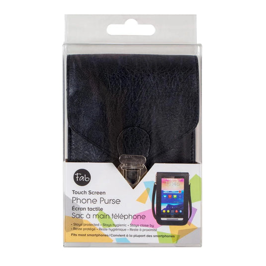 Fab, Touch Screen Purse, PU 18.5x12.5cm, pvc box w insert