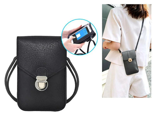 Fab, Touch Screen Purse, PU 18.5x12.5cm, pvc box w insert