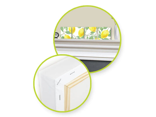 Stretch Artist Canvas: 4"x4" x1.4" Deep 4-Square Set Primed Back-Stapled