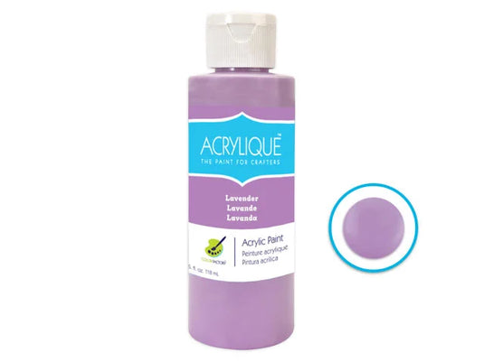 Color Factory: 4oz Acrylique Paint for Crafter's 140 Lavender