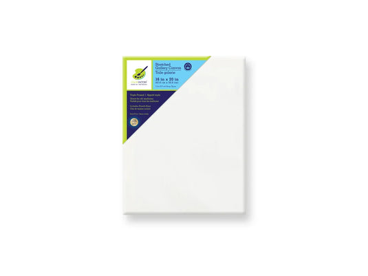 Stretch Artist Deep Canvas: Rect. 16"x20" (3.7cmD) Primed Back-Stapled