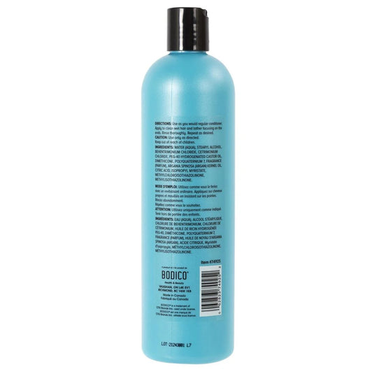 Bodico, 473ml Argan Conditioner, label, Made in Canada