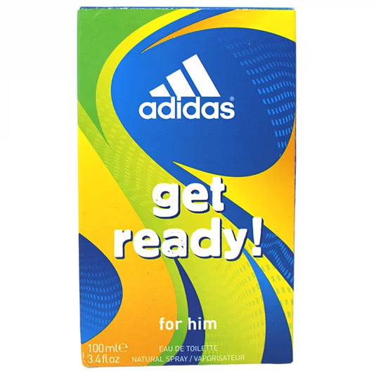 ADIDAS EAU DE TOILETTE 100ML GET READY FOR HIM (B)
