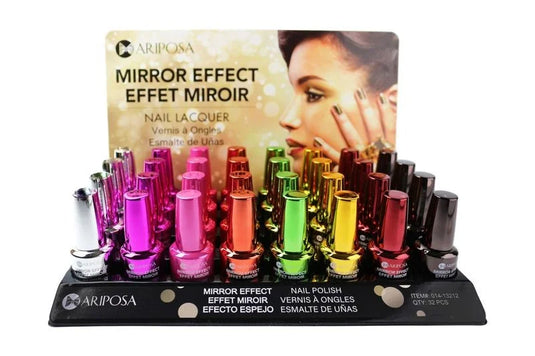 MIRROR EFFECT NAIL POLISH TRAY-B