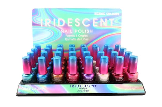 IRIDESCENT NAIL POLISH TRAY