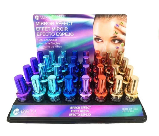 MIRROR EFFECT NAIL POLISH TRAY-C