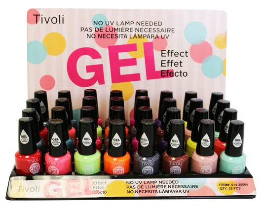 GEL NAIL POLISH GROUP A-13.3ML TRAY 16 COLOURS
