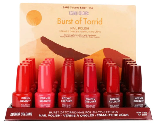 BURST OF TORRID NAIL POLISH TRAY