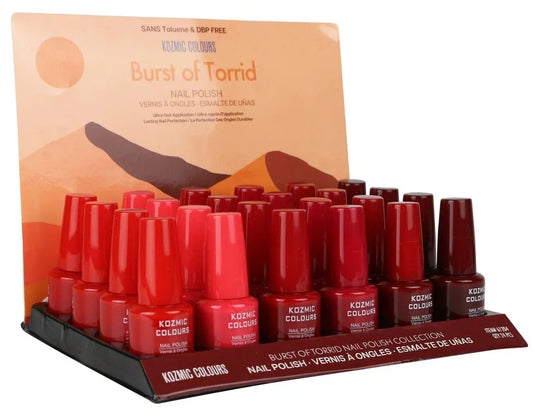BURST OF TORRID NAIL POLISH TRAY