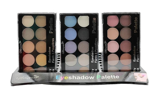 10 COLOURS ROUND EYESHADOW