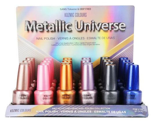 METALLIC UNIVERSE NAIL POLISH TRAY