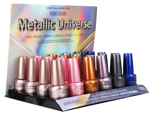 METALLIC UNIVERSE NAIL POLISH TRAY