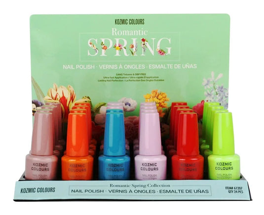 ROMANTIC SPRING NAIL POLISH TRAY