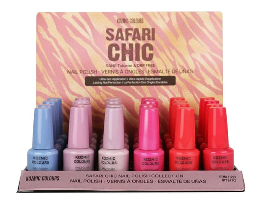 SAFARI CHIC NAIL POLISH TRAY