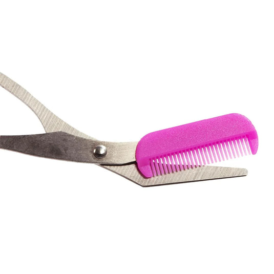 Bodico, Eyebrow Scissors, b/c fuschia pink