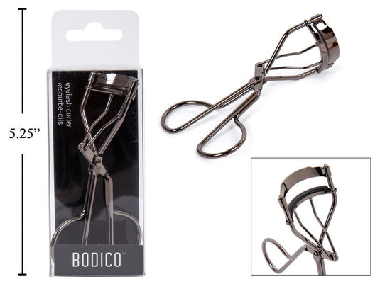 Bodico, Lux Eyelash Curler, silver pvc box