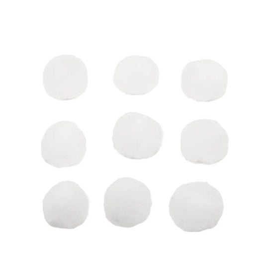 Bodico 100-pc Cotton Balls, 100% COTTON, zip bag (HZ)