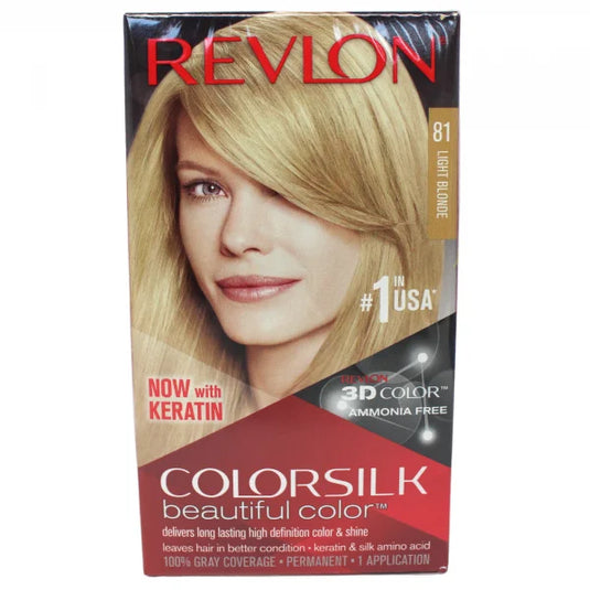 REVLON COLORSILK #81 LIGHT BLONDE