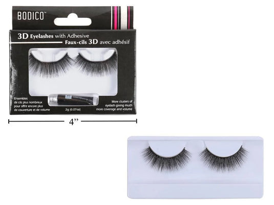 Bodico, 3D Butterfly Eyelashes with adhesive, col box
