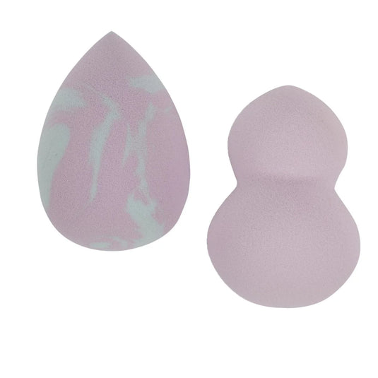 Bodico, 2-pc Beauty Sponge Set, Lilac Mix, Latex Free,