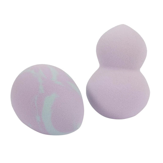 Bodico, 2-pc Beauty Sponge Set, Lilac Mix, Latex Free,