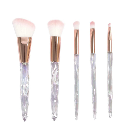 Bodico, 5-pc Cosmetic Brush Set, Holographic