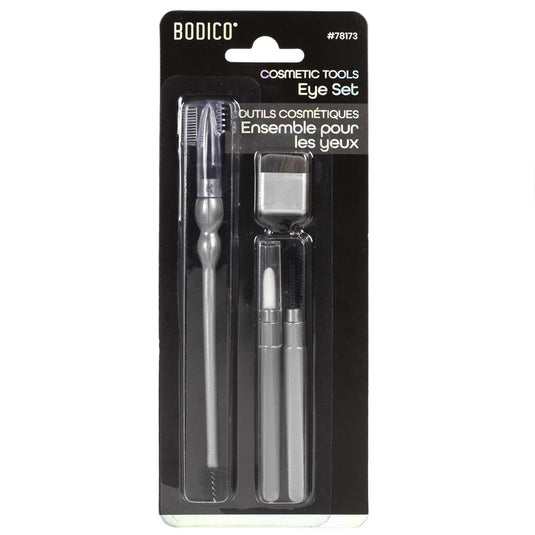 Bodico, 4-pc Cosmetic Spooly Brush Set, bc