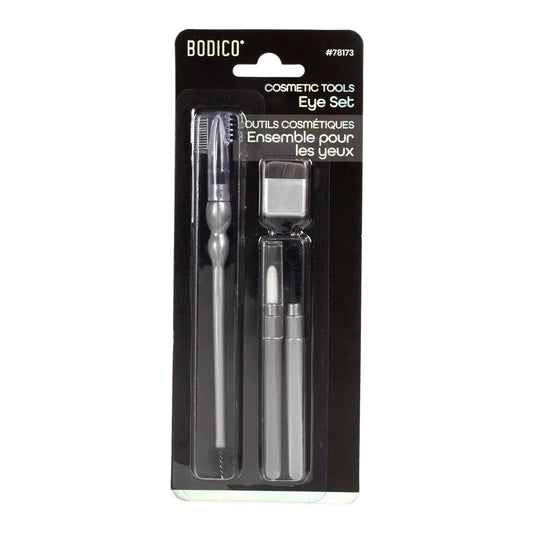 Bodico, 4-pc Cosmetic Spooly Brush Set, bc