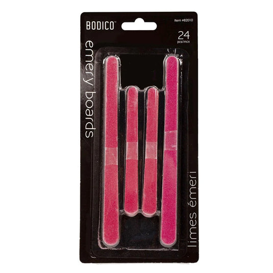 Bodico 24-pc 4.5 &6.5" Nail Files, b/c(HZ)