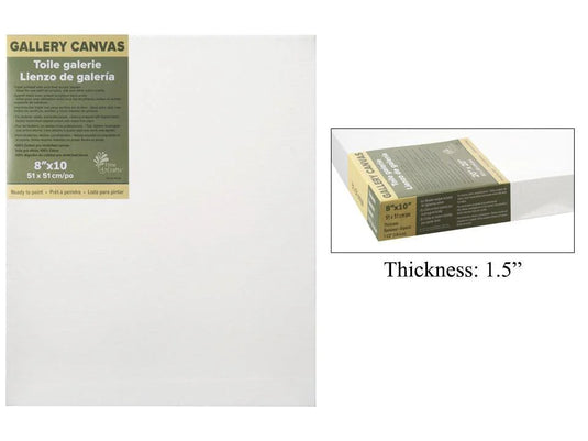 Time 4 Crafts 8x10" Gallery Canvas 1.5" , shrink wrap